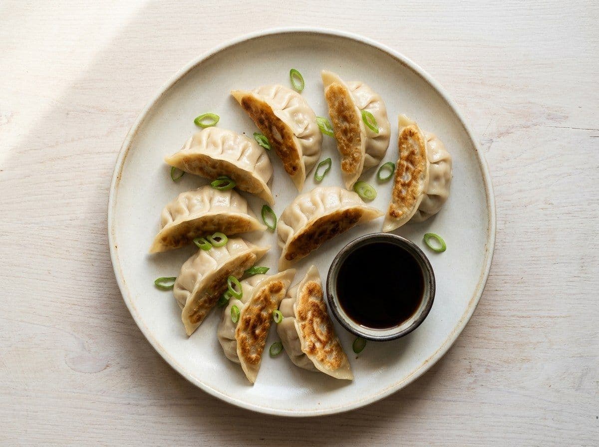 Wor Tip, plated as one serving.