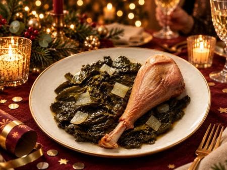 Collard Greens with Smoked Turkey