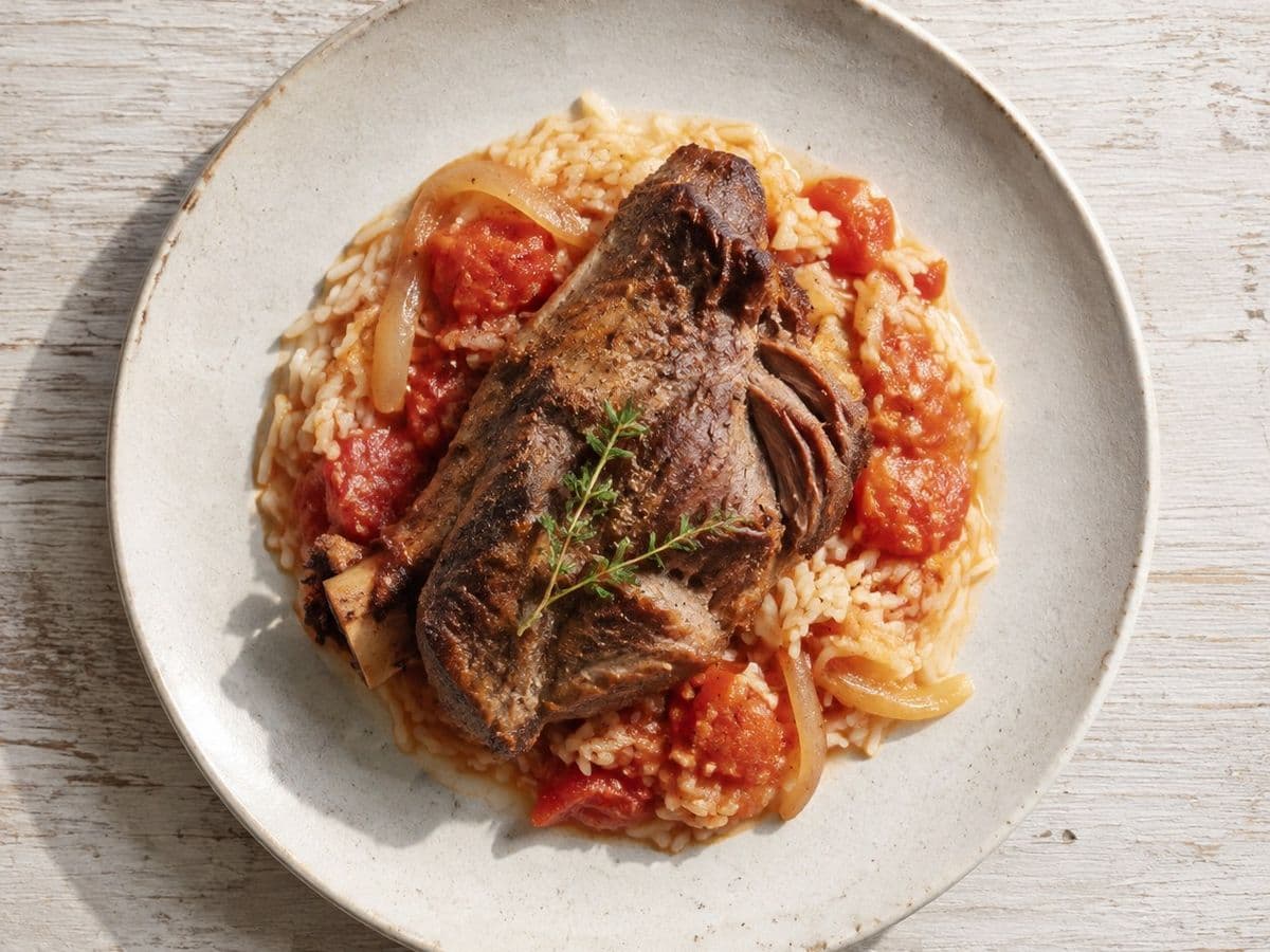 Ttavas, plated as one serving.