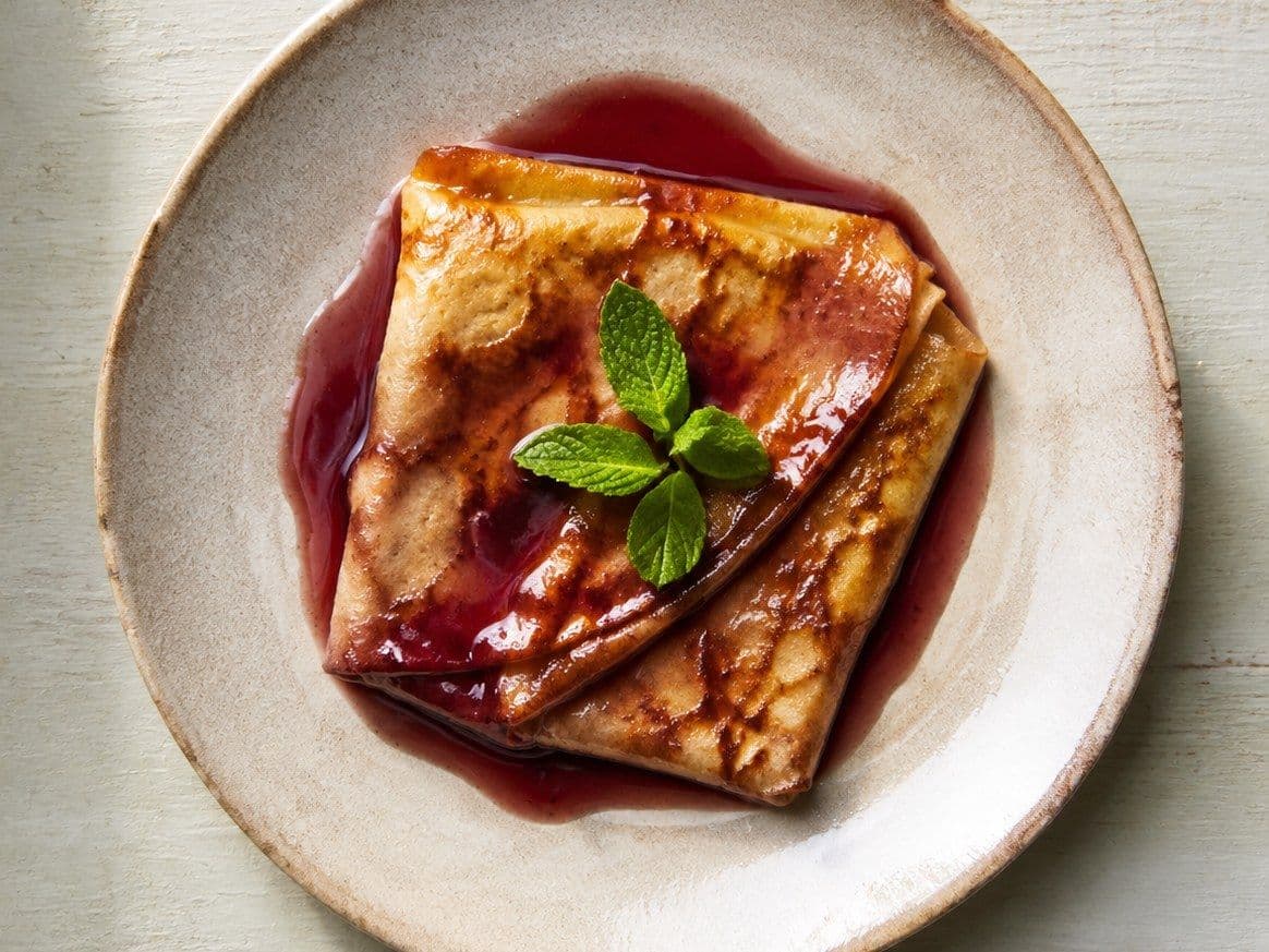 Palouze, plated as one serving.