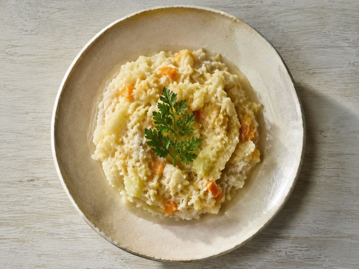 Kishke, plated as one serving.