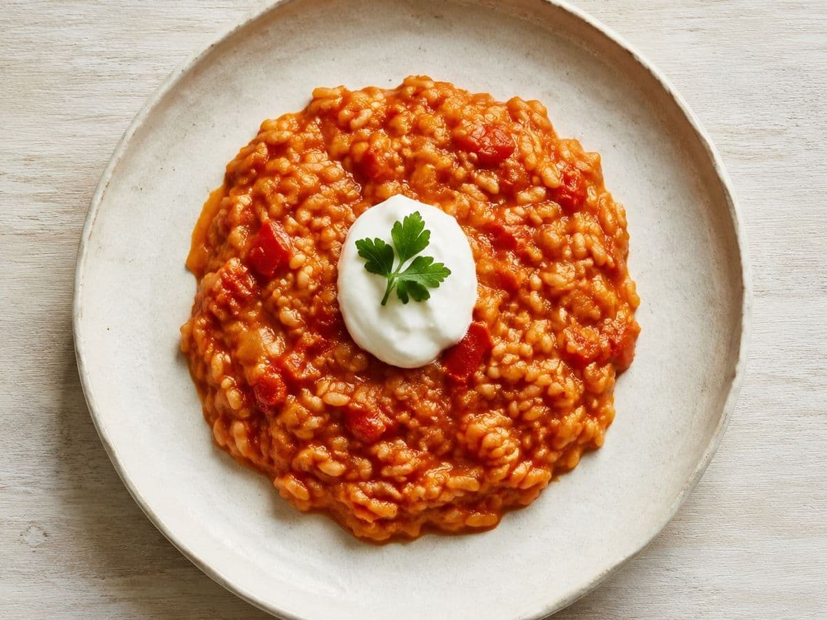 Arroz a Banda, plated as one serving.